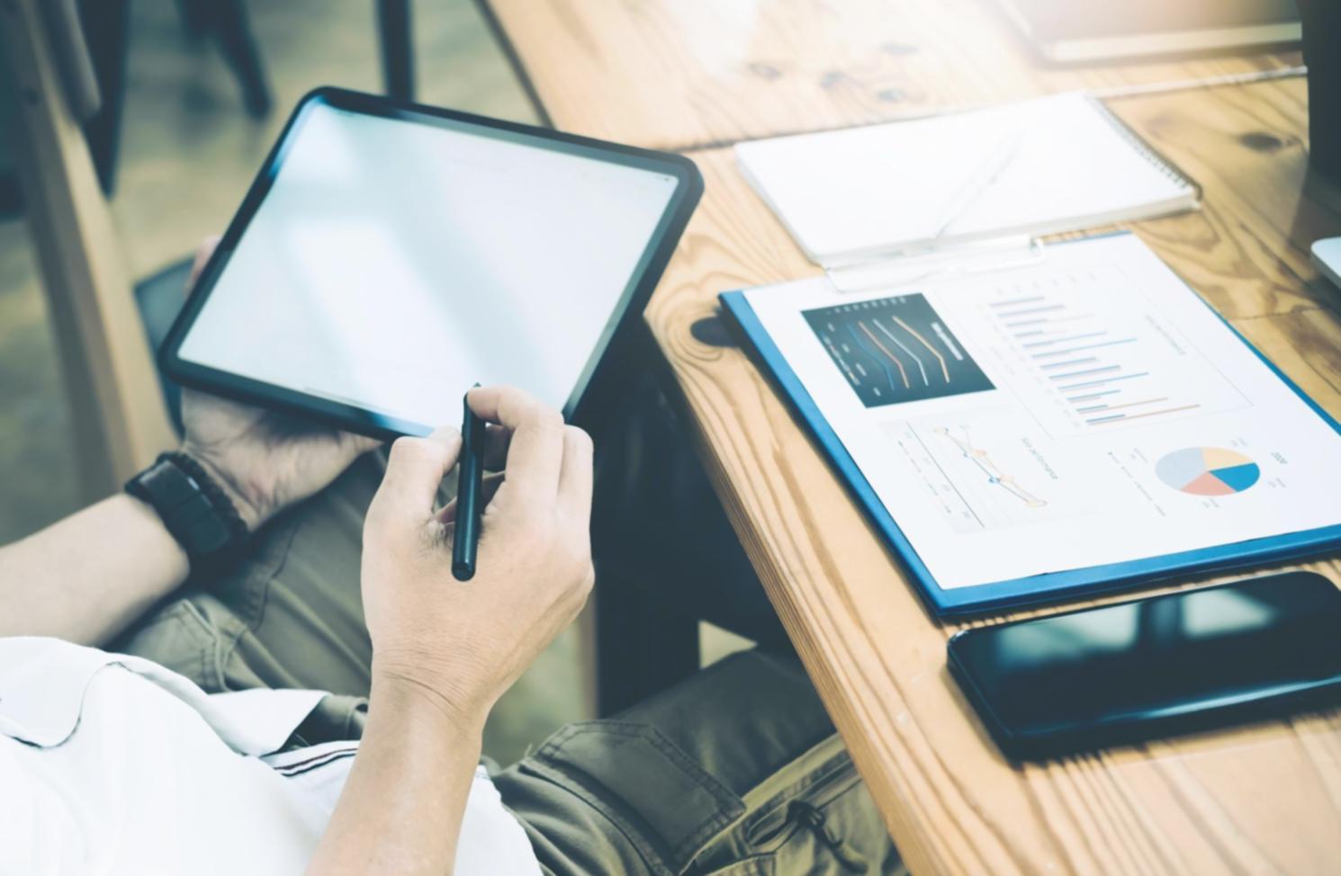 Remote learning workspace setup